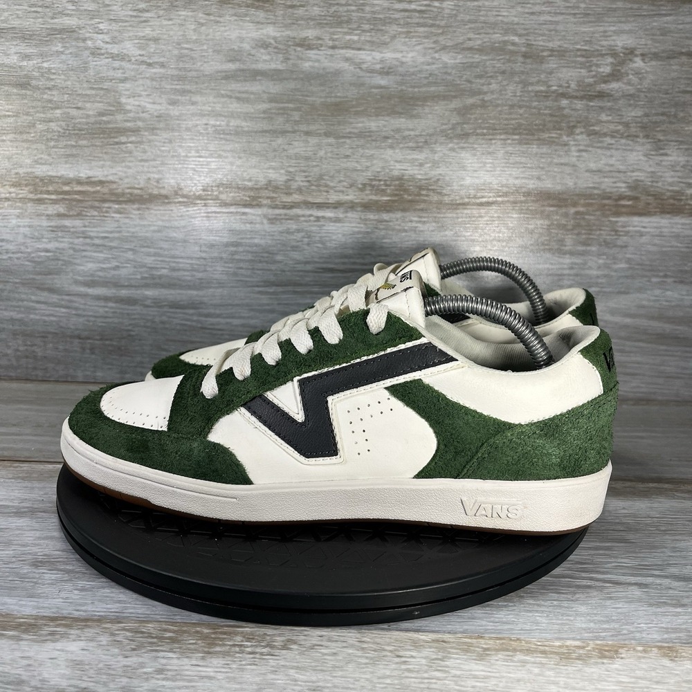 Vans Men's Lowland CC Greenhouse Green Suede Low Top Sneakers Size 9